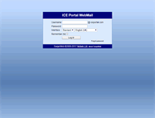 Tablet Screenshot of mail.iceportal.com